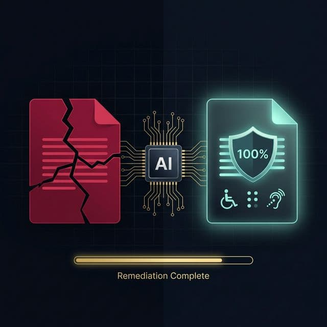 From Liability to Asset: Achieving 100% Accessibility with HoloRemedi